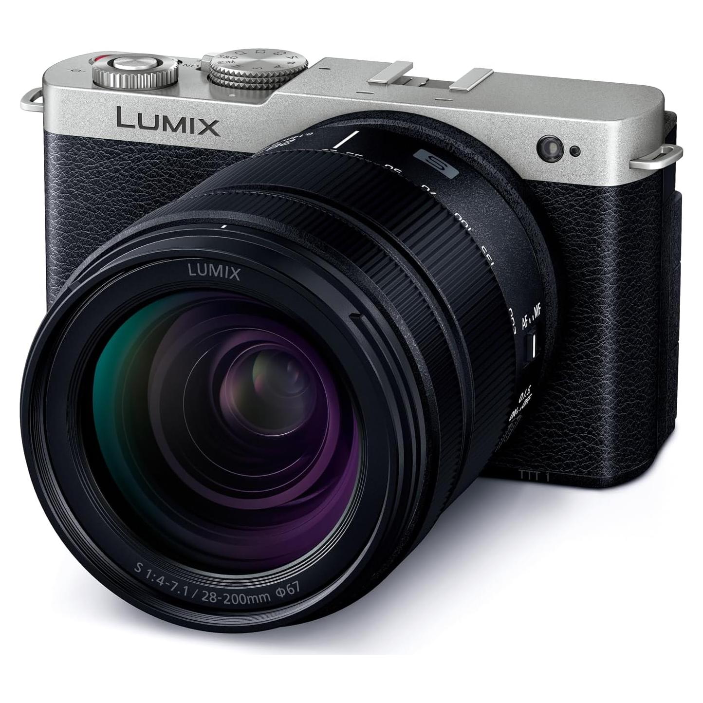 Cámara Sin Espejo Panasonic Lumix S9 24.2MP con Lente 28-200mm