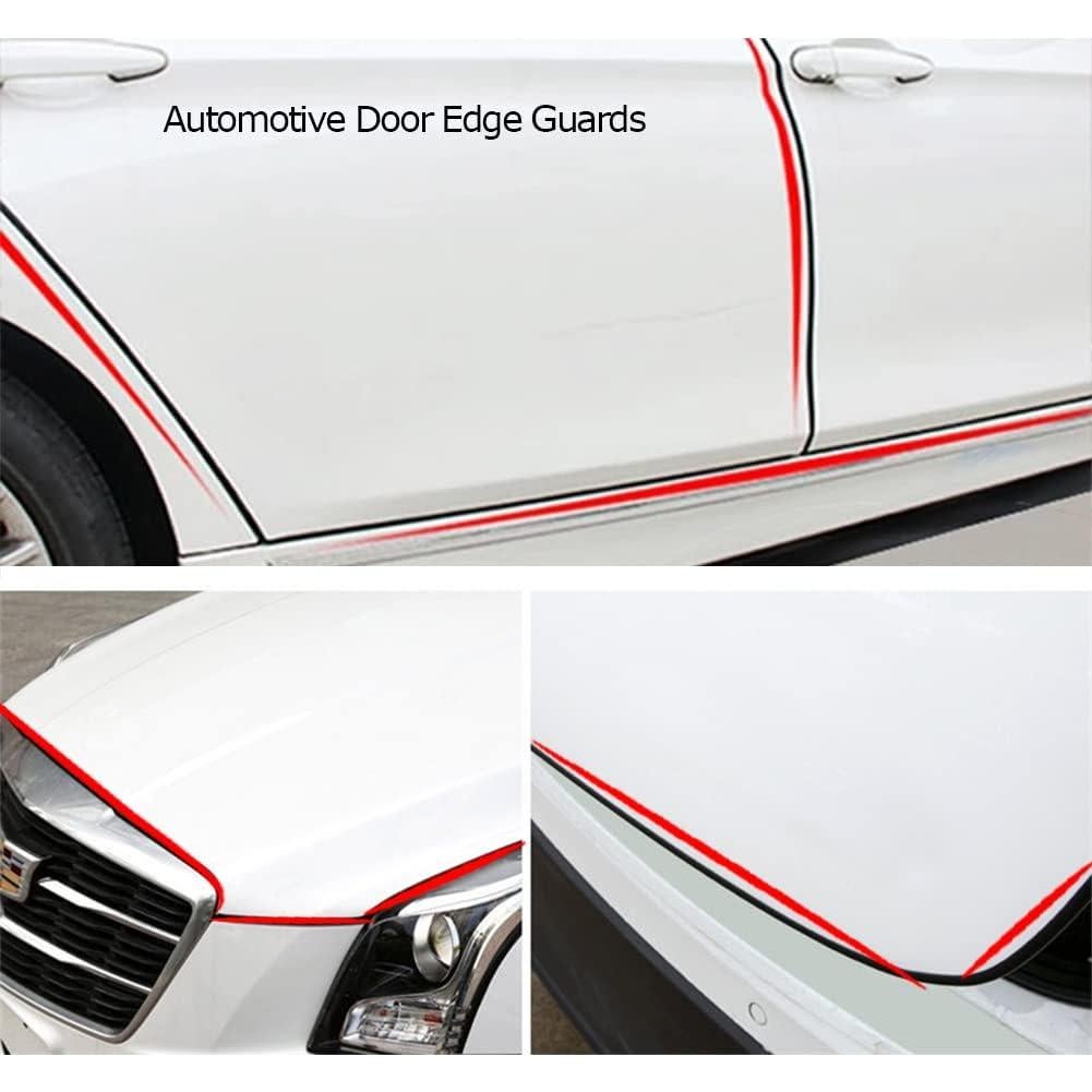 Kit de Moldura de Borde de Puerta Tintvent 7.92m Negro PVC