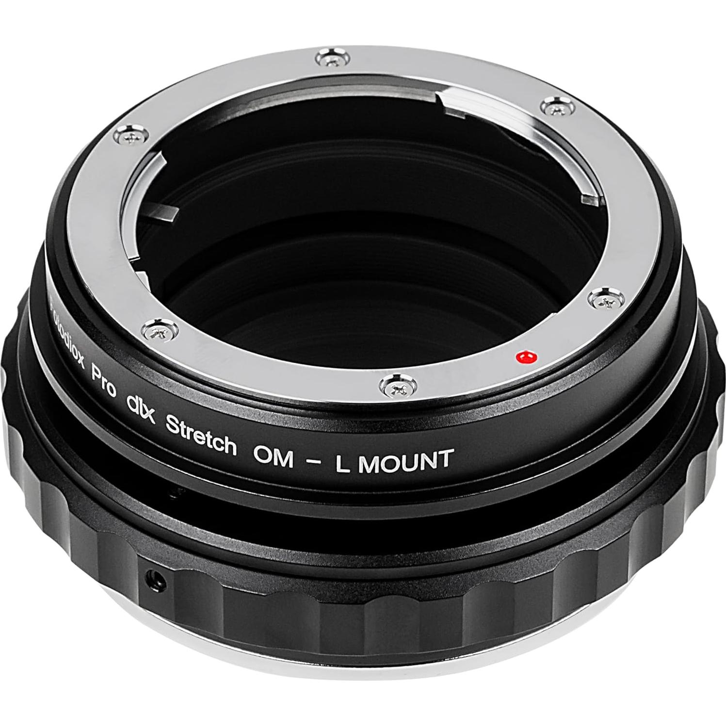 Adaptador de lente Fotodiox DLX Stretch OM-L-DLXS para L-Mount