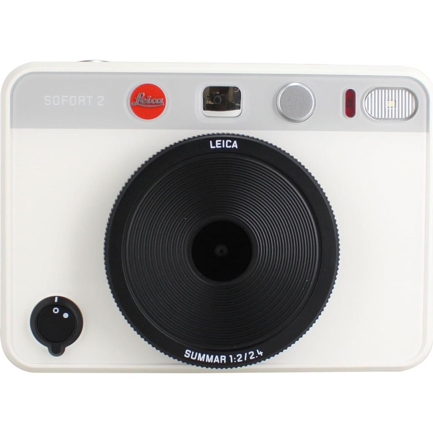 Cámara Híbrida Instantánea Leica SOFORT 2 Blanca + Accesorios