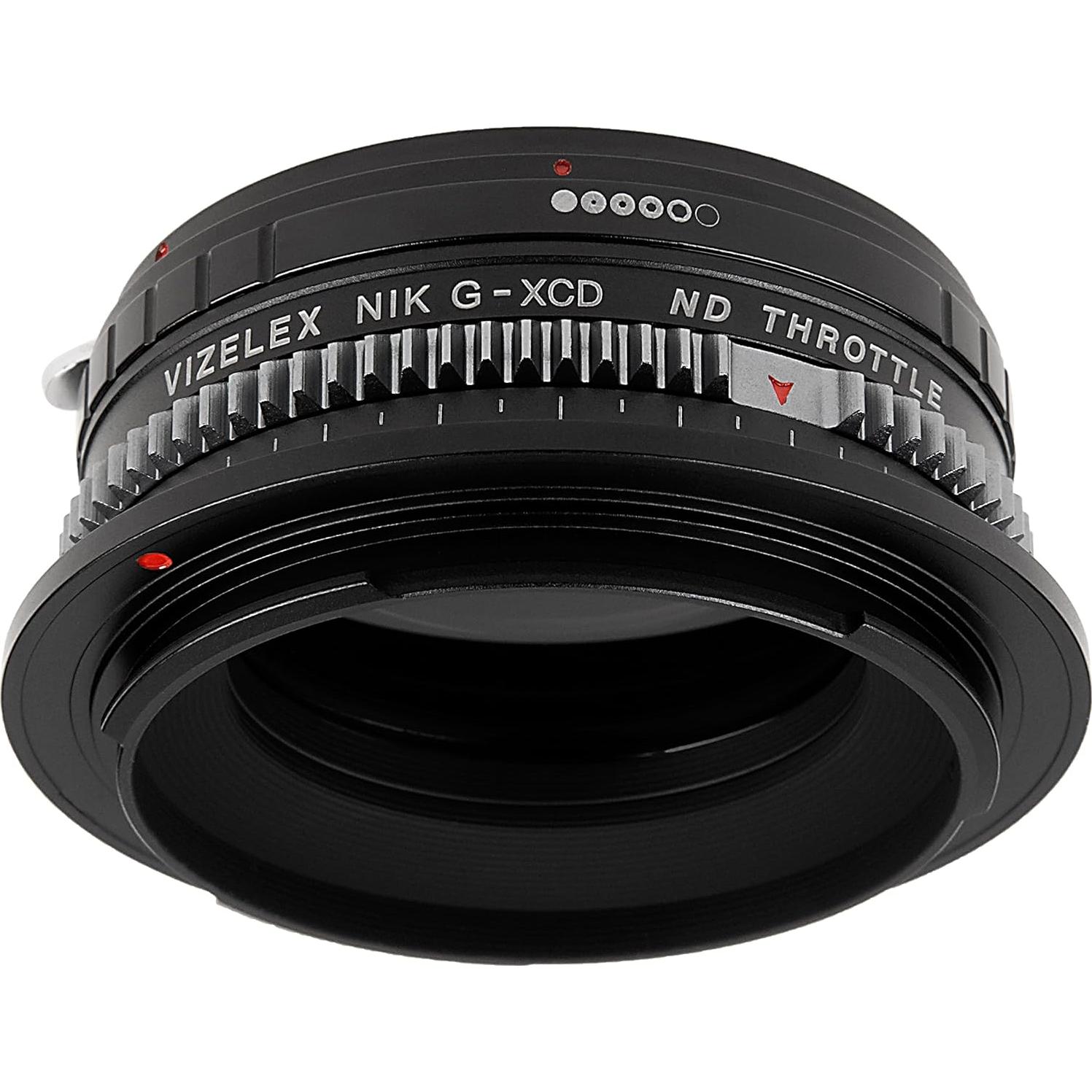 Adaptador de lente Fotodiox Pro Nikon F a Hasselblad XCD con ND variable