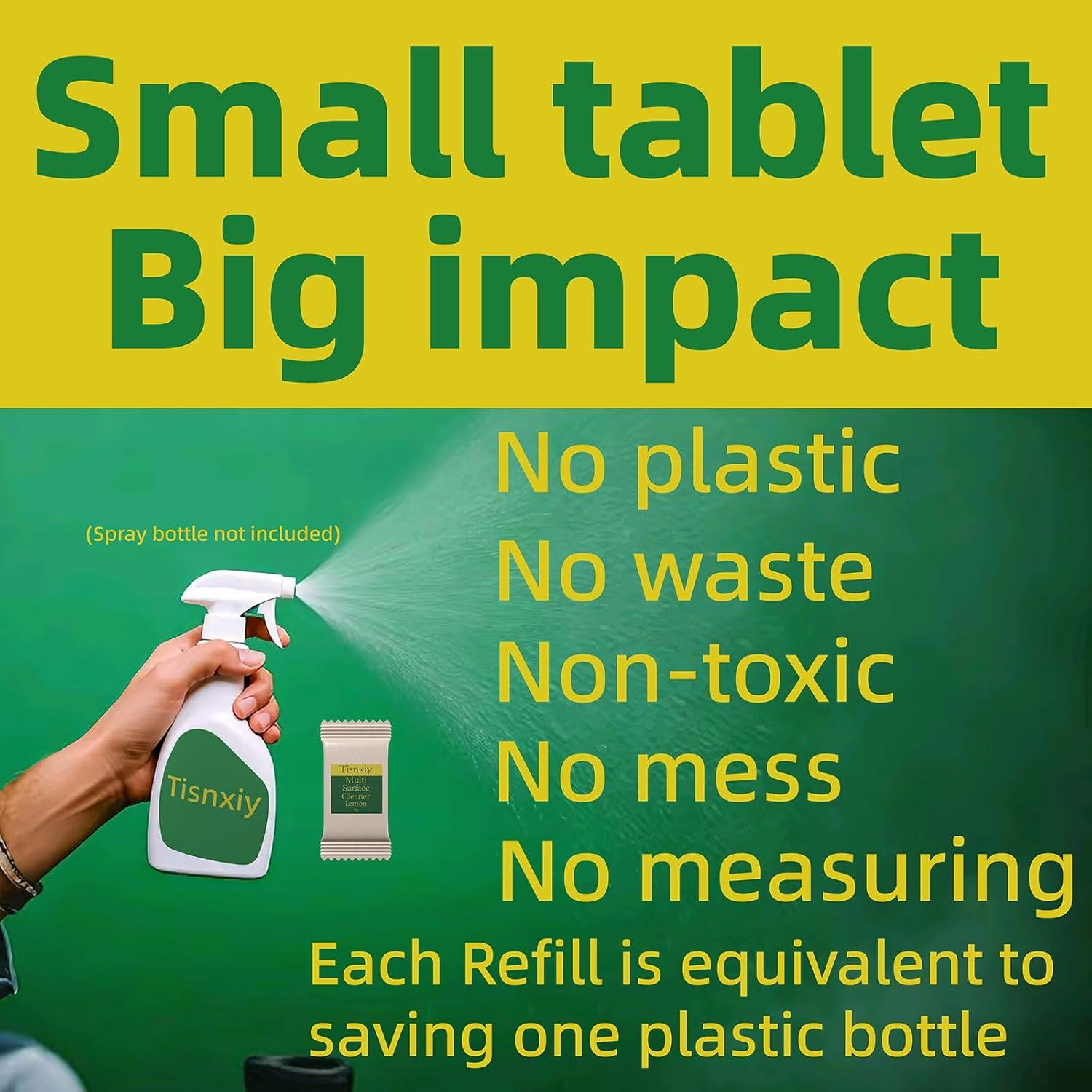 Tabletas de Recarga Limpiador Multi-Superficies Tisnxiy 12x473ml