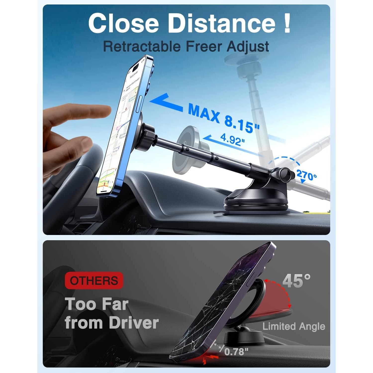 Soporte Magnético VANMASS para Teléfono de Coche 2025