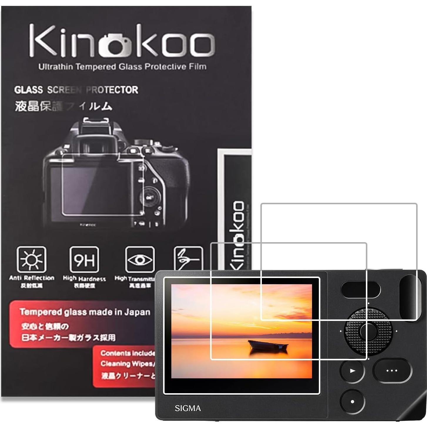 Protector de Pantalla Kinokoo para Cámara Sigma BF - Vidrio Templado 9H