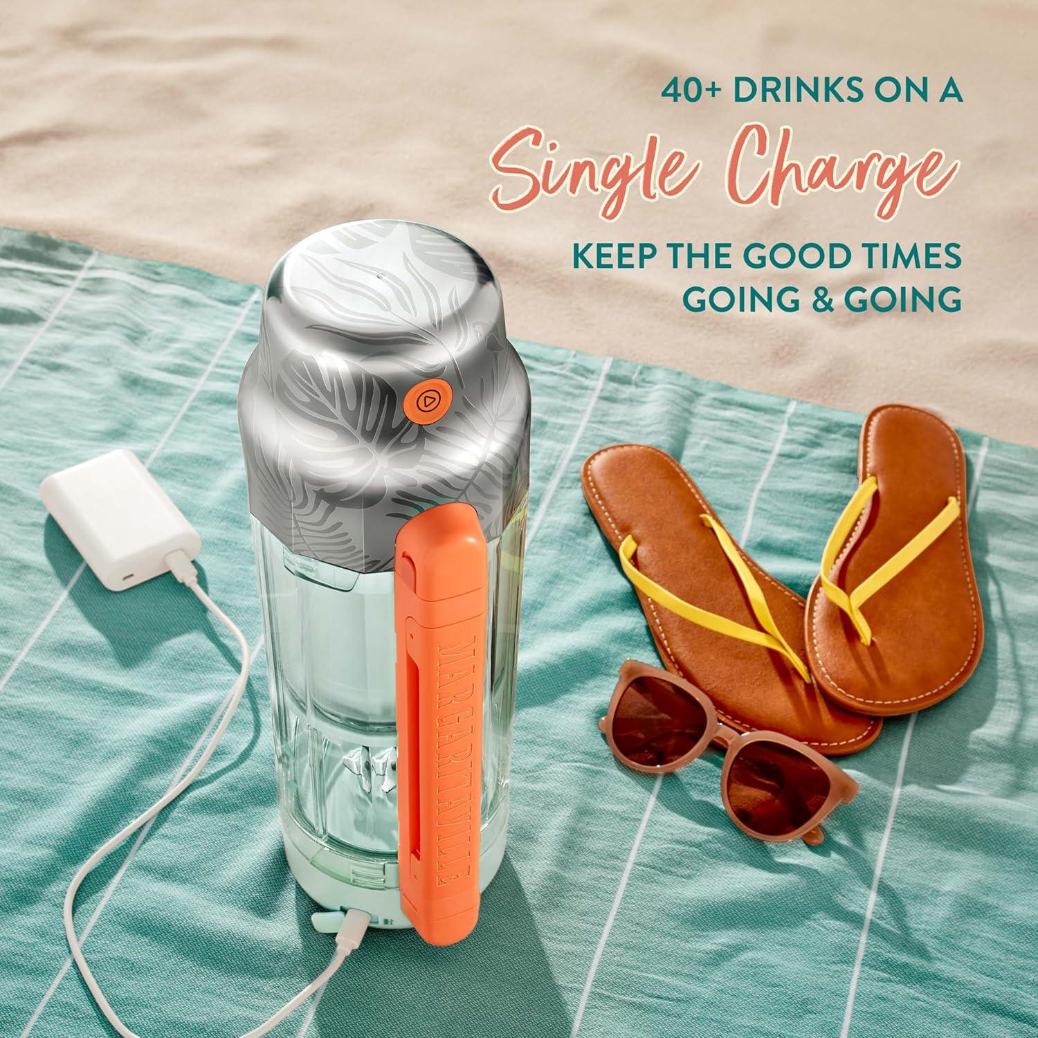 Licuadora Portátil Margaritaville Maui 18 oz Azul BPA Free