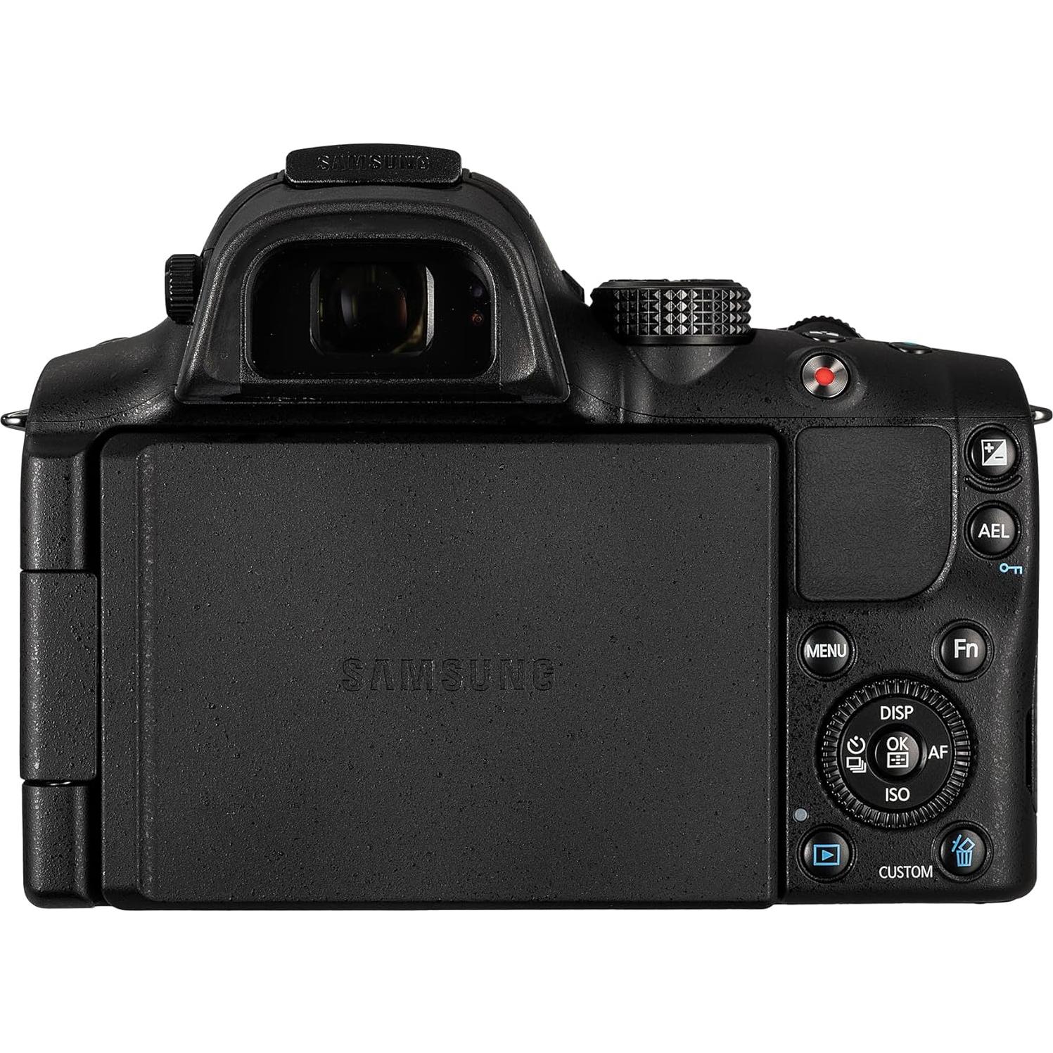 Cámara Digital Sin Espejo Samsung NX20 20.3MP Wi-Fi 18-55mm