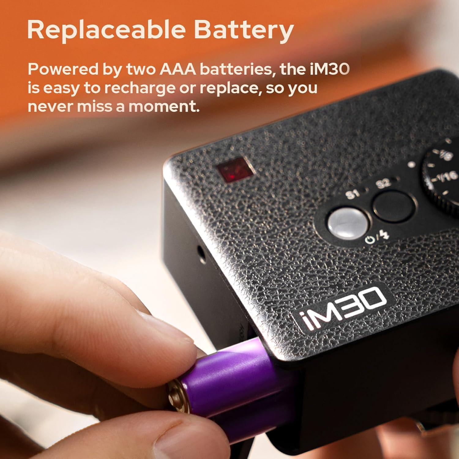 Godox iM30 Mini Flash de Cámara GN15 7 Niveles de Potencia