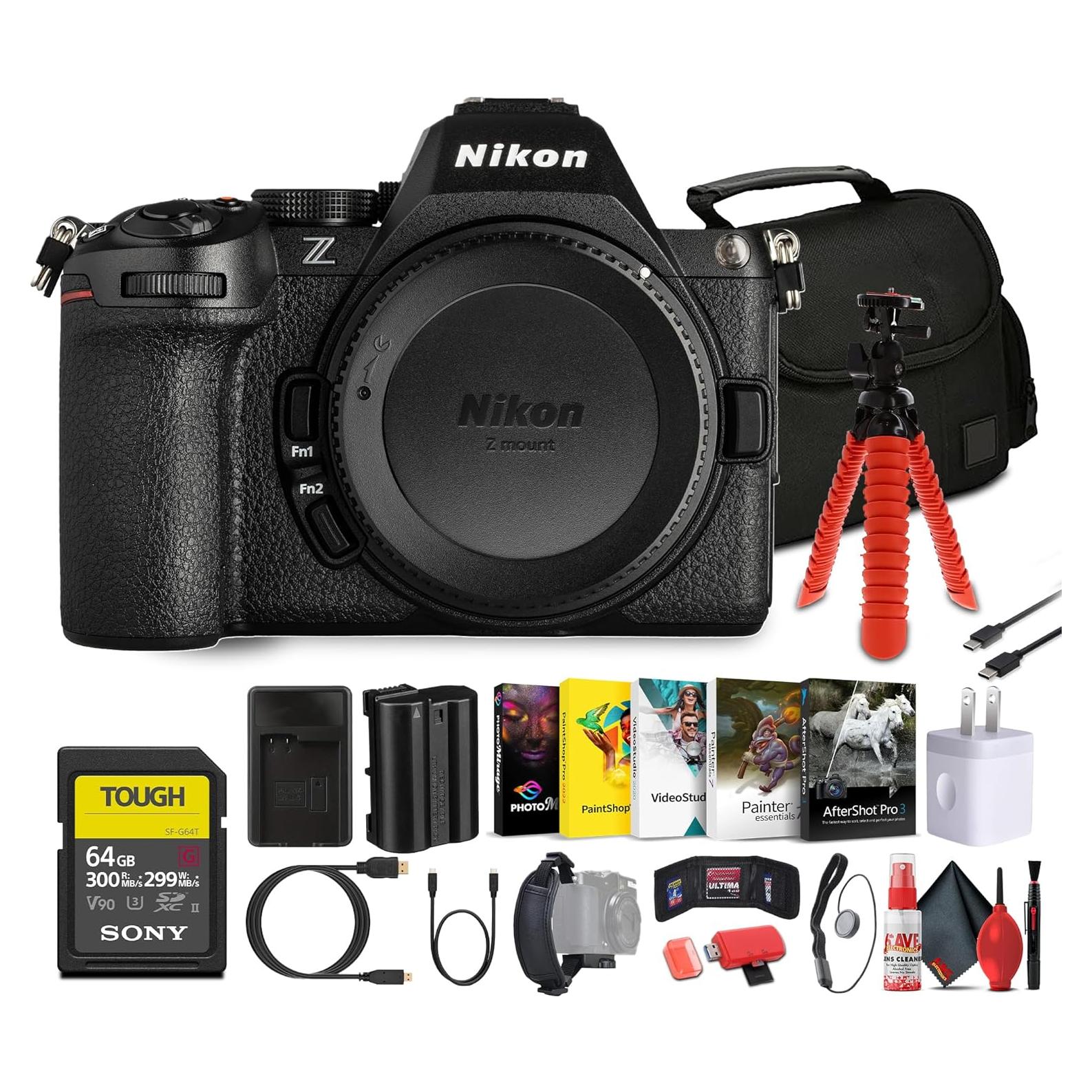 Cámara Sin Espejo Nikon Z5 II 24.5MP 4K UHD + Accesorios