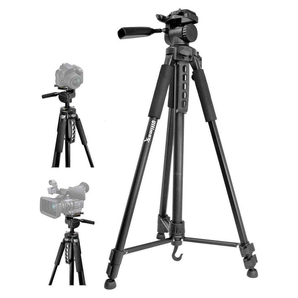 Soporte de trípode ligero Ultimaxx 182.88 cm para cámaras
