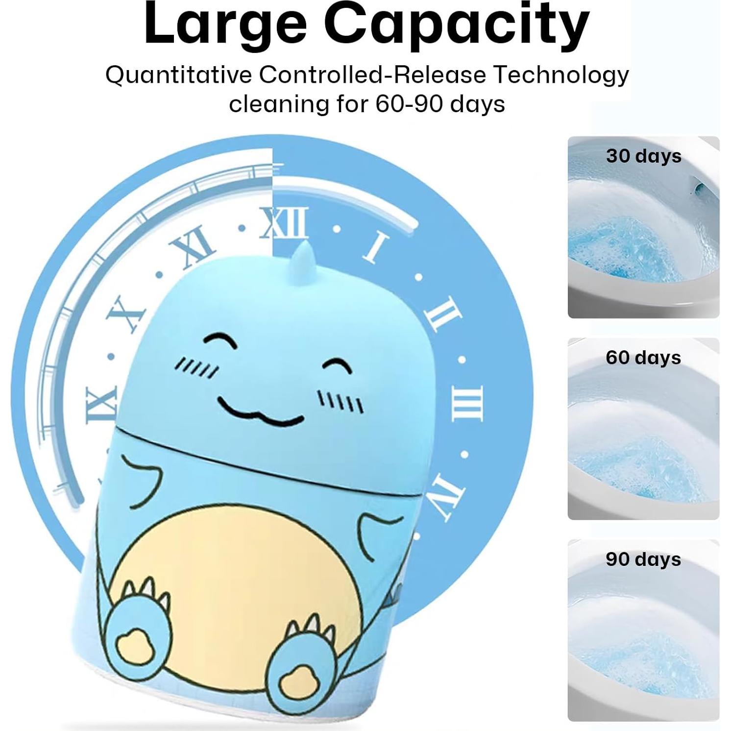 Limpiador de Inodoro MOGOXION Dinosaurio Aroma Fresco 300g