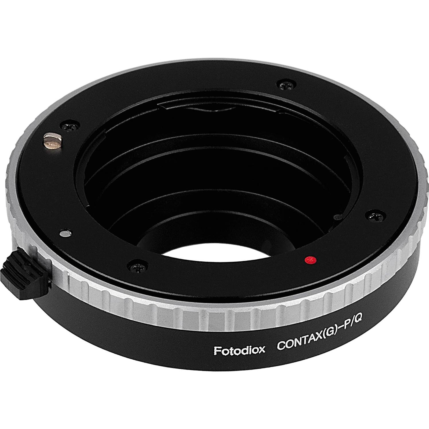 Adaptador Fotodiox Contax G a Pentax Q - Enfoque Infinito