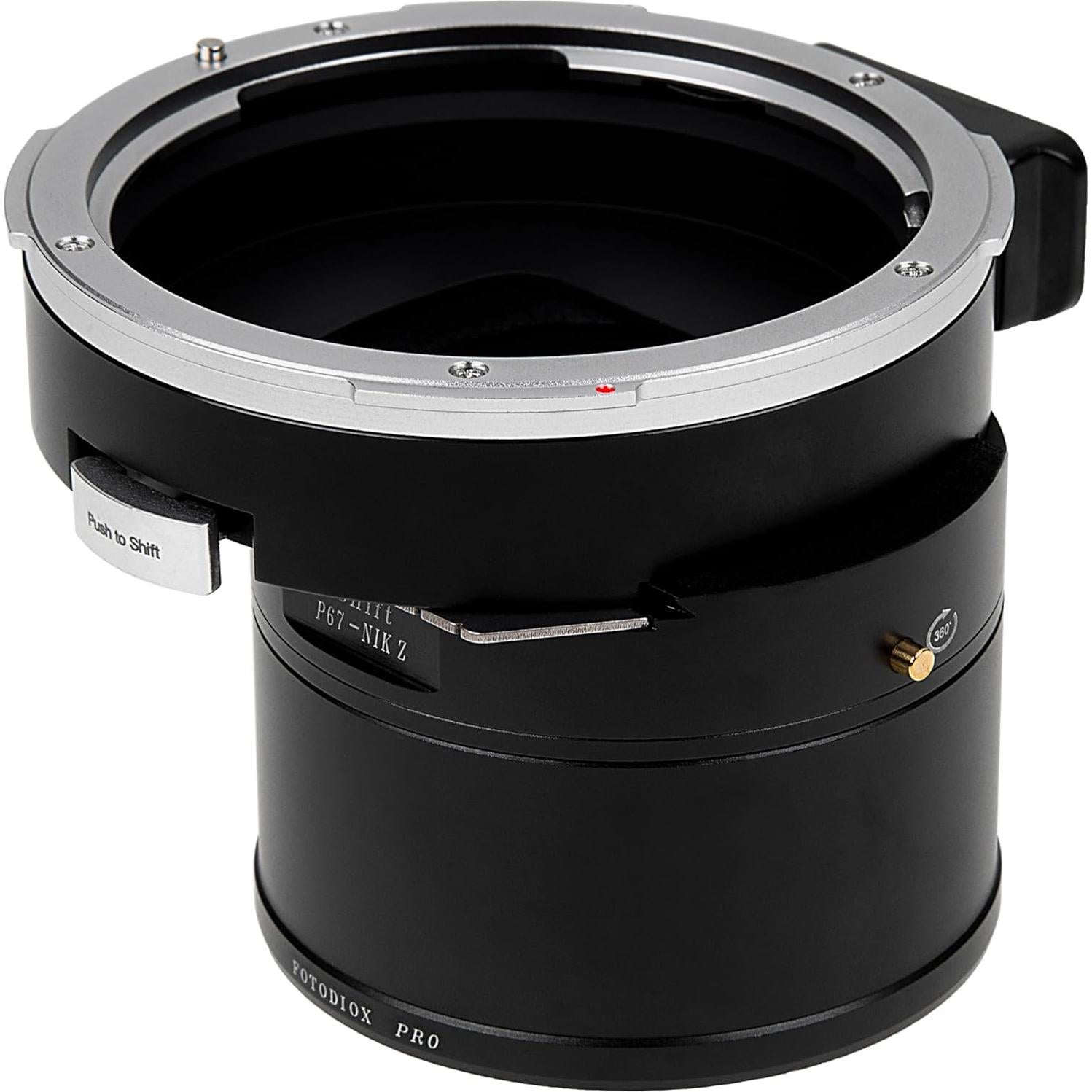 Adaptador Fotodiox Pro Pentax 6x7 a Nikon Z - Enfoque Infinito