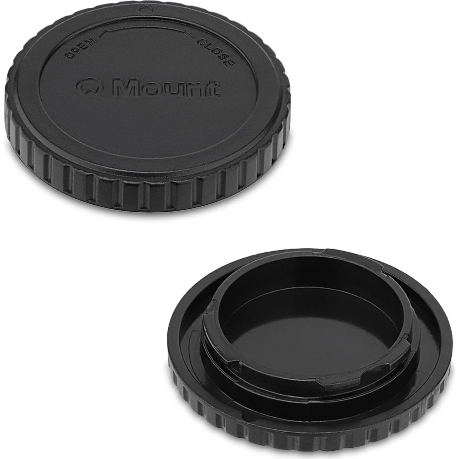 Kit de tapas para cámara Pentax Q PQ Mount - Tapa de cuerpo y lente