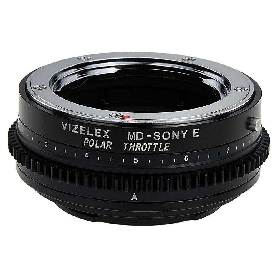 Adaptador de Montura Vizelex Polar Throttle Minolta a Sony E con Filtro Polarizador