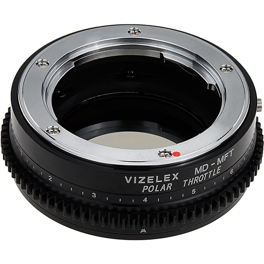 Adaptador Vizelex Polar Throttle Minolta Rokkor a MFT con Filtro
