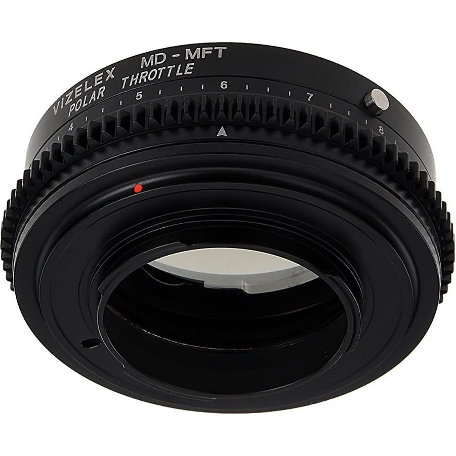 Adaptador Vizelex Polar Throttle Minolta Rokkor a MFT con Filtro