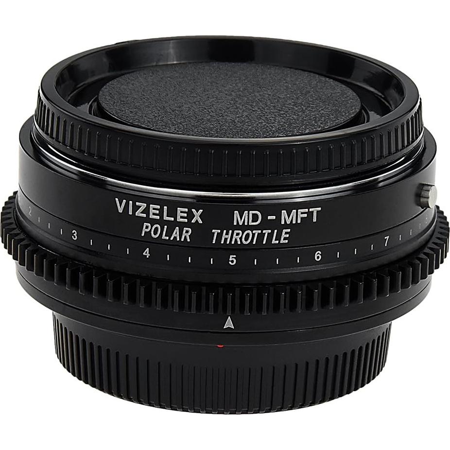 Adaptador Vizelex Polar Throttle Minolta Rokkor a MFT con Filtro