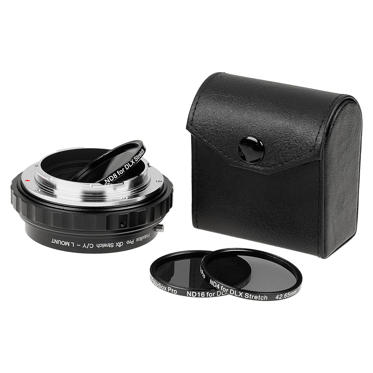 Adaptador Fotodiox DLX Stretch para Lentes Contax/Yashica a L-Mount