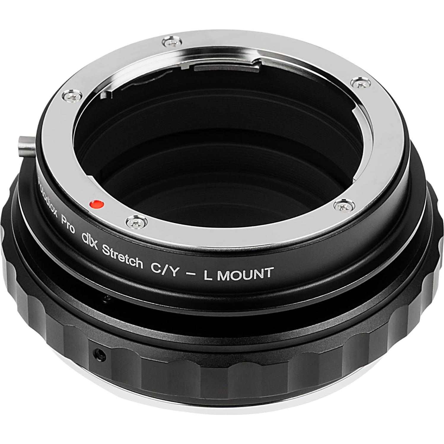 Adaptador Fotodiox DLX Stretch para Lentes Contax/Yashica a L-Mount