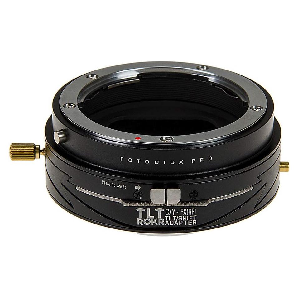Adaptador Fotodiox TLT ROKR para Lentes Contax/Yashica a Fujifilm