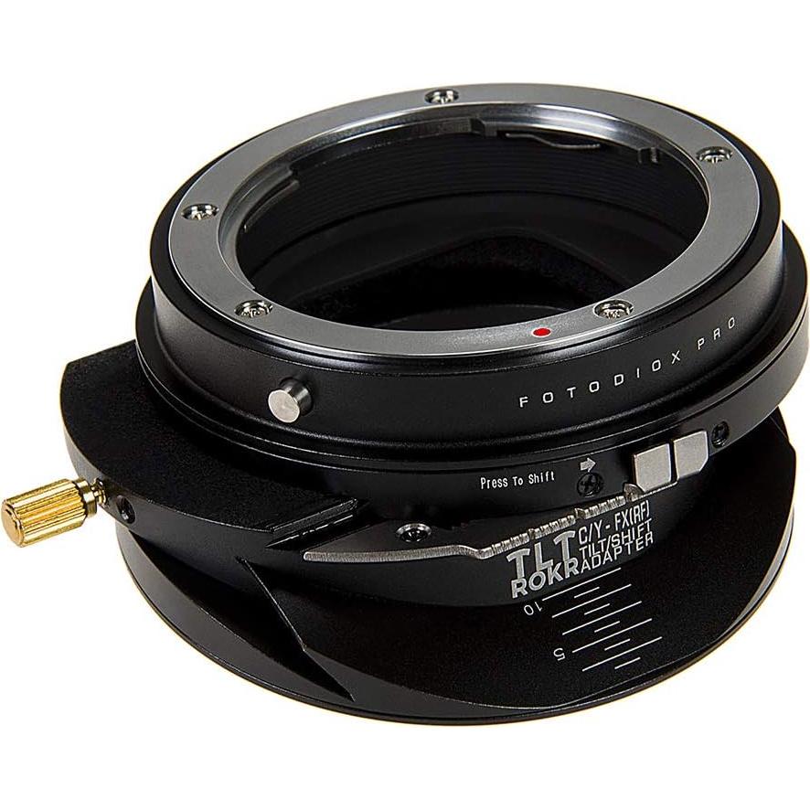 Adaptador Fotodiox TLT ROKR para Lentes Contax/Yashica a Fujifilm