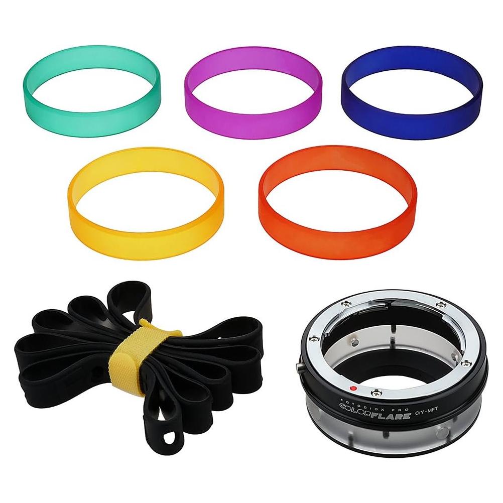 Adaptador Fotodiox ArtFX ColorFlare CY a MFT - Efectos de luz