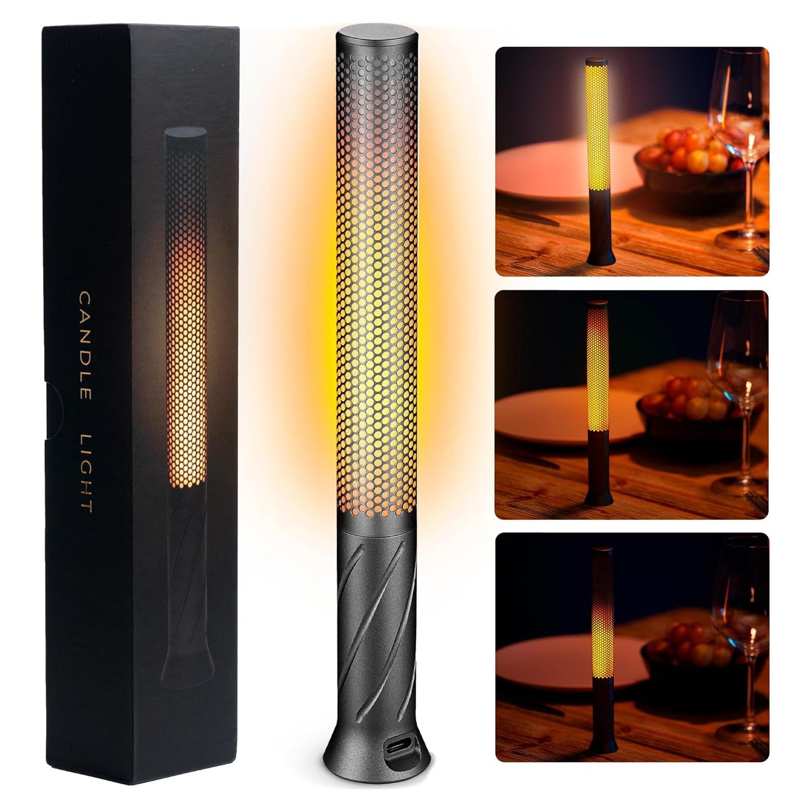 Lámpara de Mesa LED Inalámbrica SEHNLICH Gris Platino 2600mAh