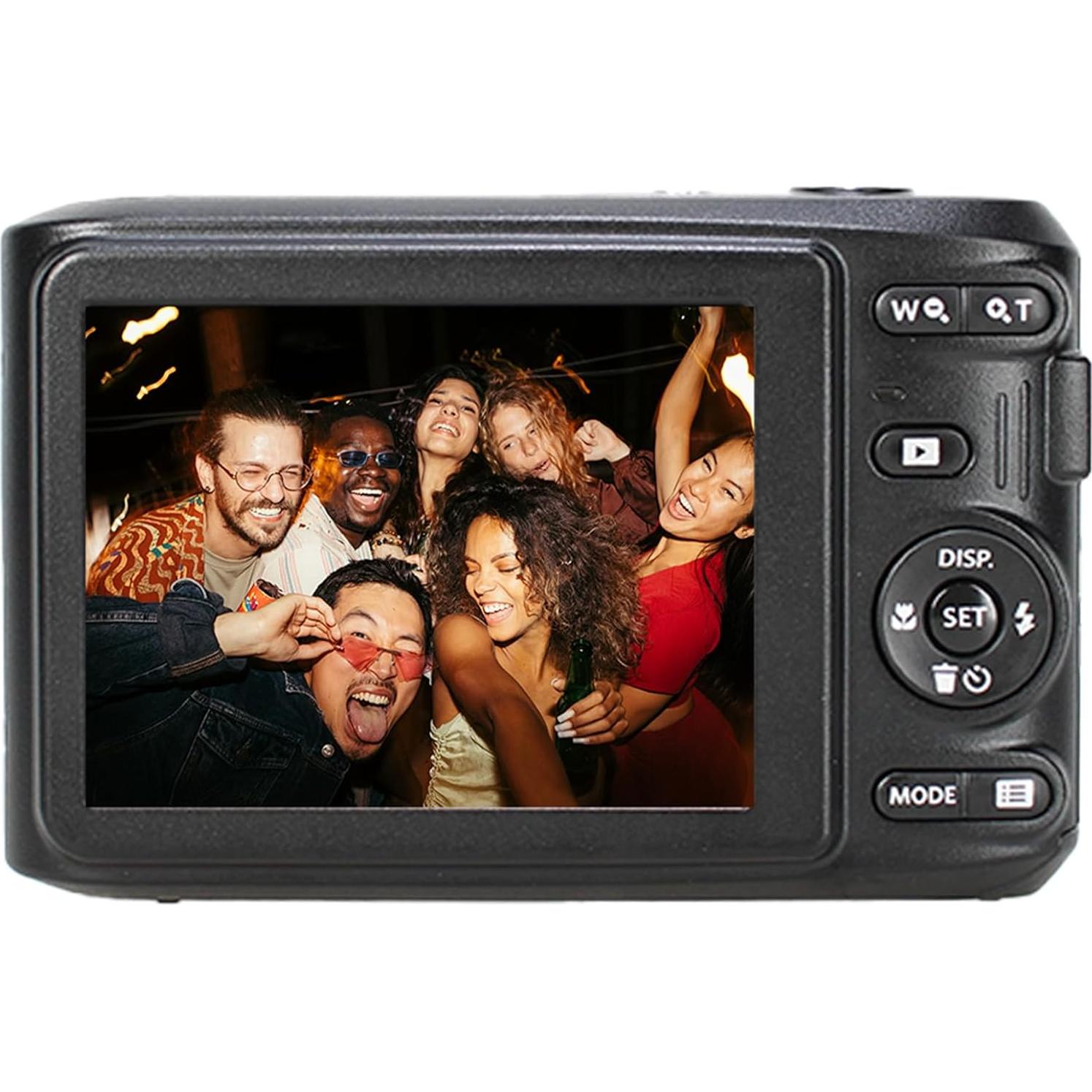 Cámara Digital Kodak Pixpro FZ45 Rojo 16MP Zoom 4x Paquete Completo