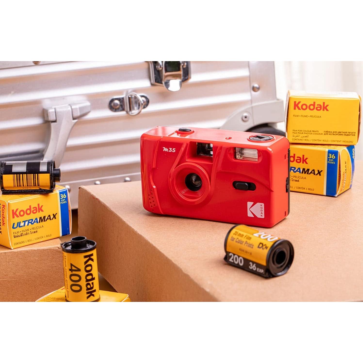Cámara de película Kodak M35 Reutilizable 35mm Flash Integrado