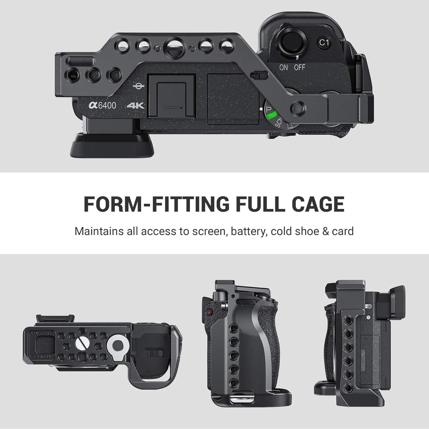 Cage SmallRig para Cámara Sony A6600 - Protección y Montaje