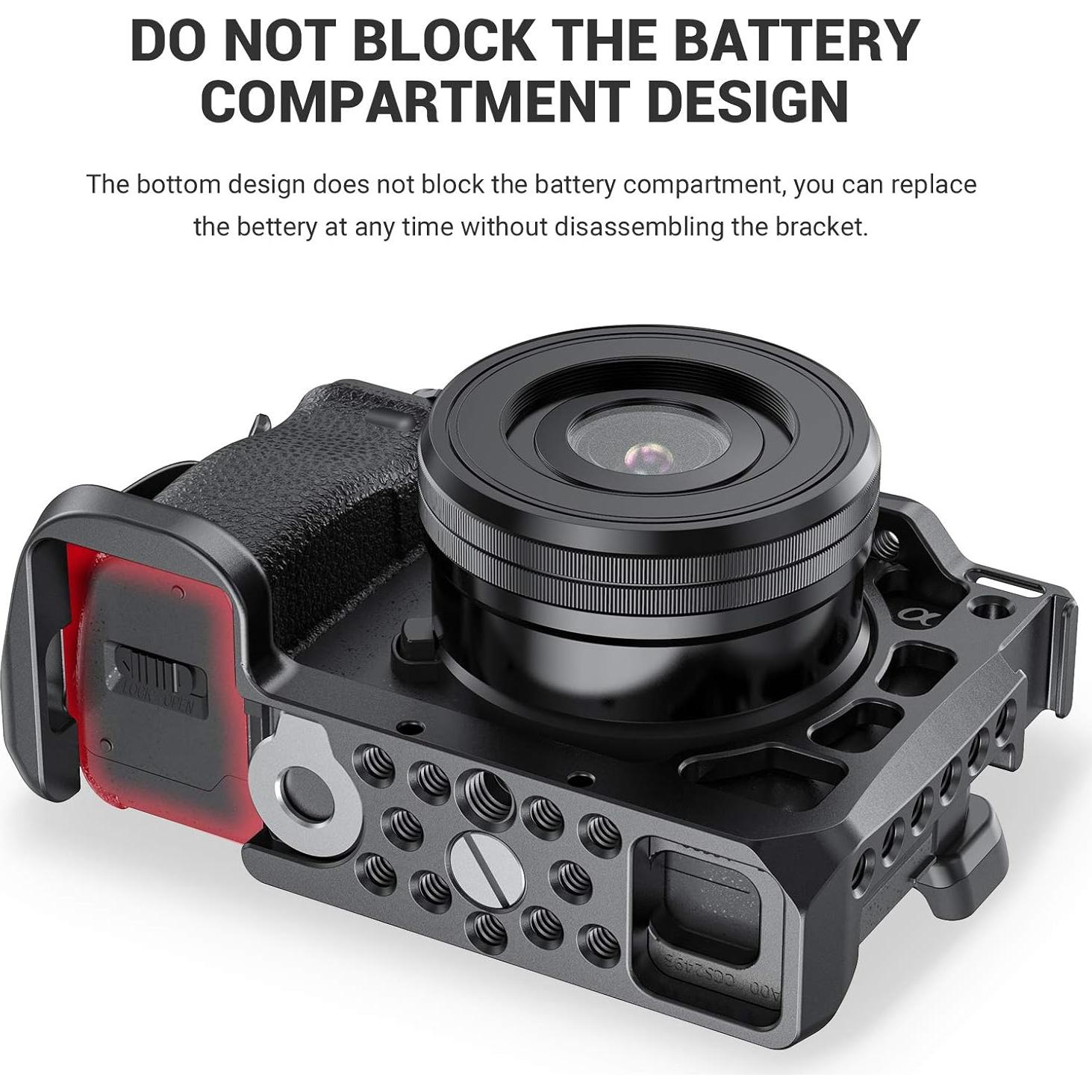 Cage SmallRig para Cámara Sony A6600 - Protección y Montaje