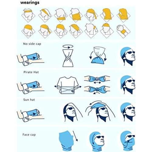 Máscara Facial Calavera Gaiter Cuello 100% Poliéster