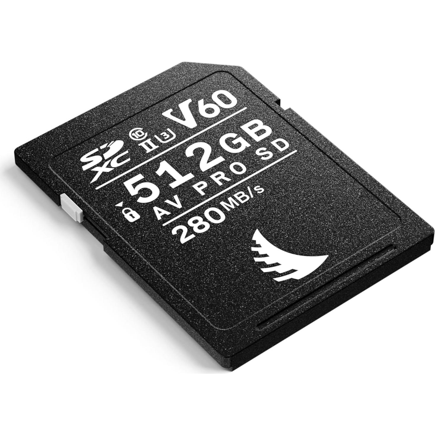 Tarjeta de Memoria SDXC Angelbird AV PRO V60 512 GB - 280 MB/s