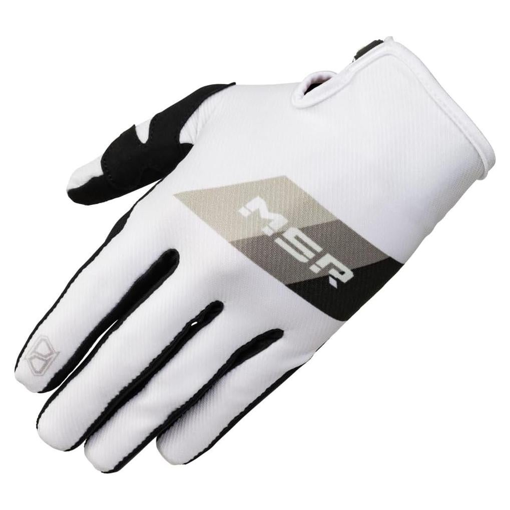 Guantes de Motocross MSR Axxis Medianos Negros Unisex