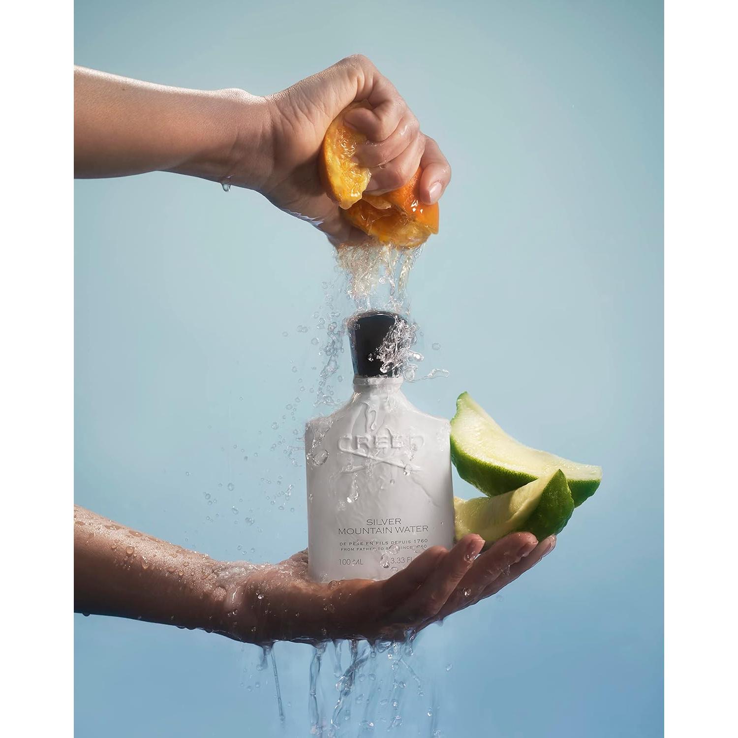 Creed Silver Mountain Water - Colonia de lujo 50 ml - Fragancia cítrica y amaderada