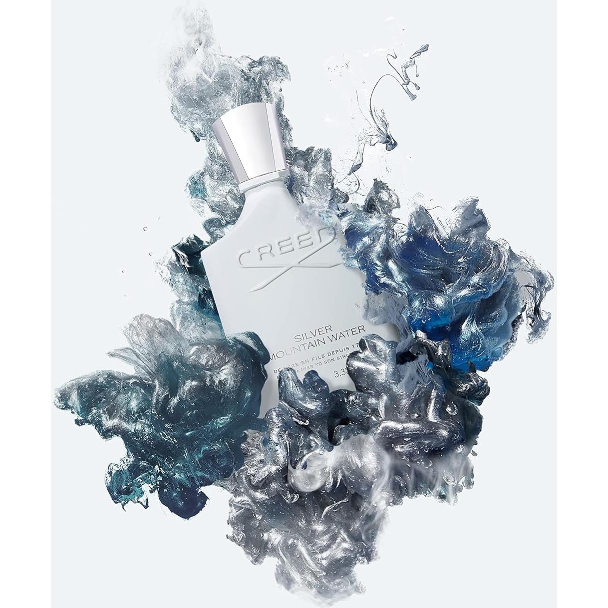 Creed Silver Mountain Water - Colonia de lujo 50 ml - Fragancia cítrica y amaderada