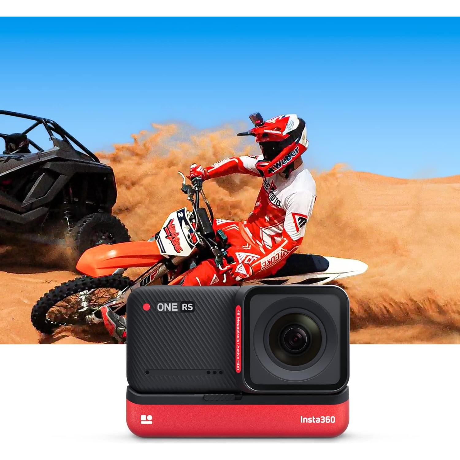 Cámara de acción Insta360 ONE RS Twin 4K 60fps 5.7K 360