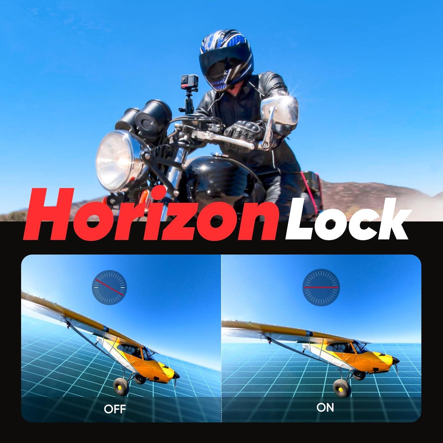 Cámara de acción Insta360 ONE RS Twin 4K 60fps 5.7K 360