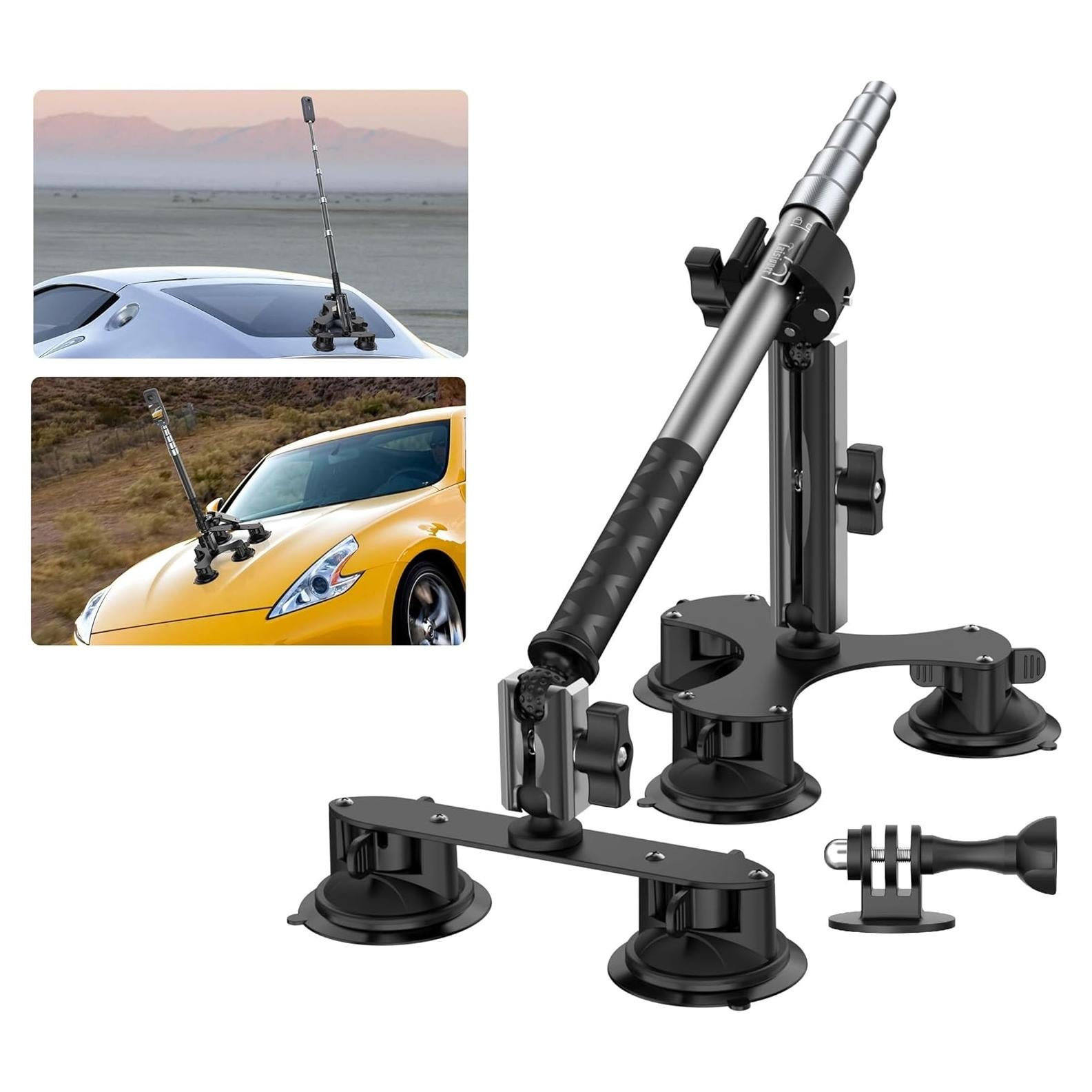 Soporte de Succión TsOnaRegion para Insta360 y GoPro Max - 150 cm