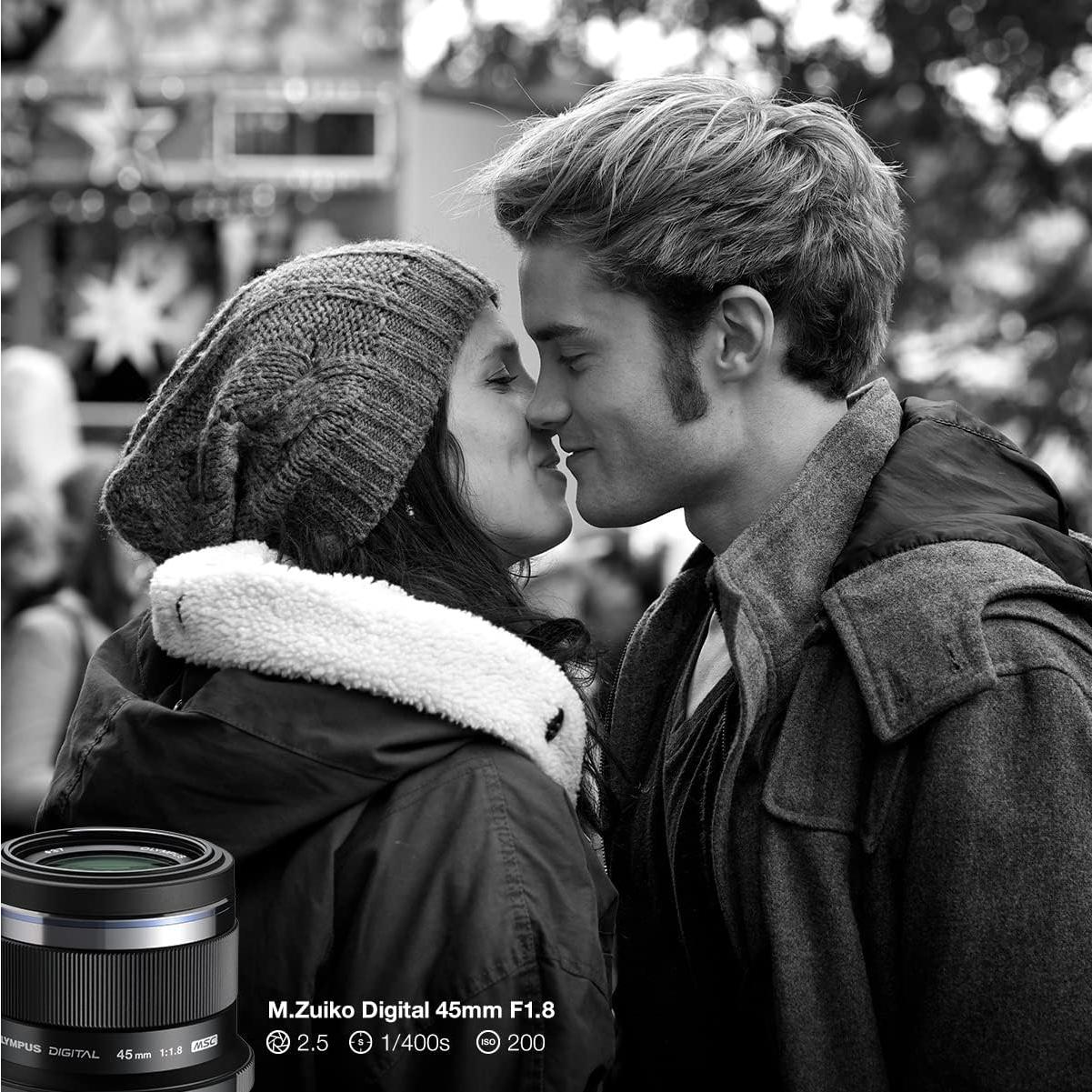 Lente Olympus M. Zuiko Digital ED 45mm f1.8 Negro Micro 4/3