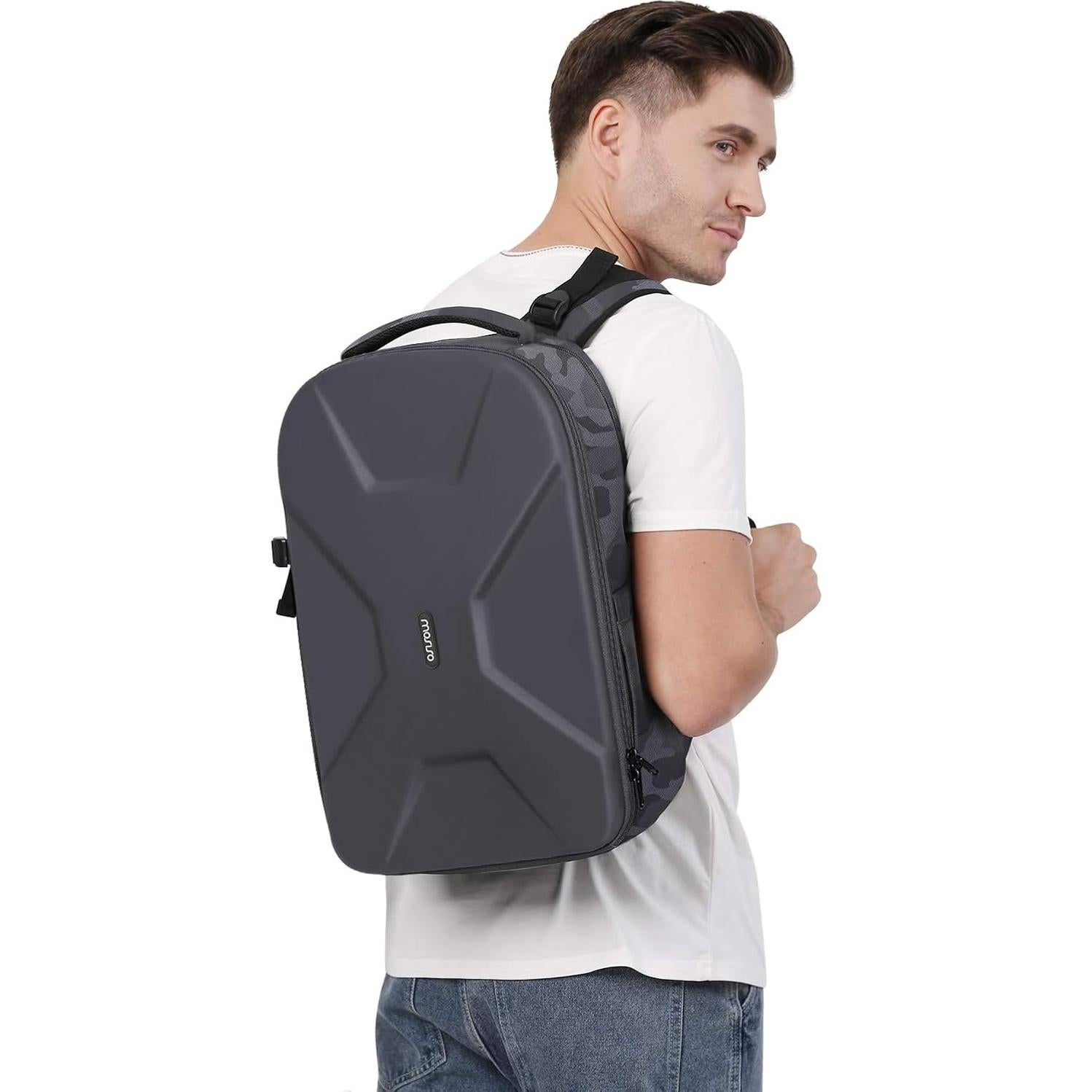 Mochila para cámara MOSISO impermeable con soporte para trípode