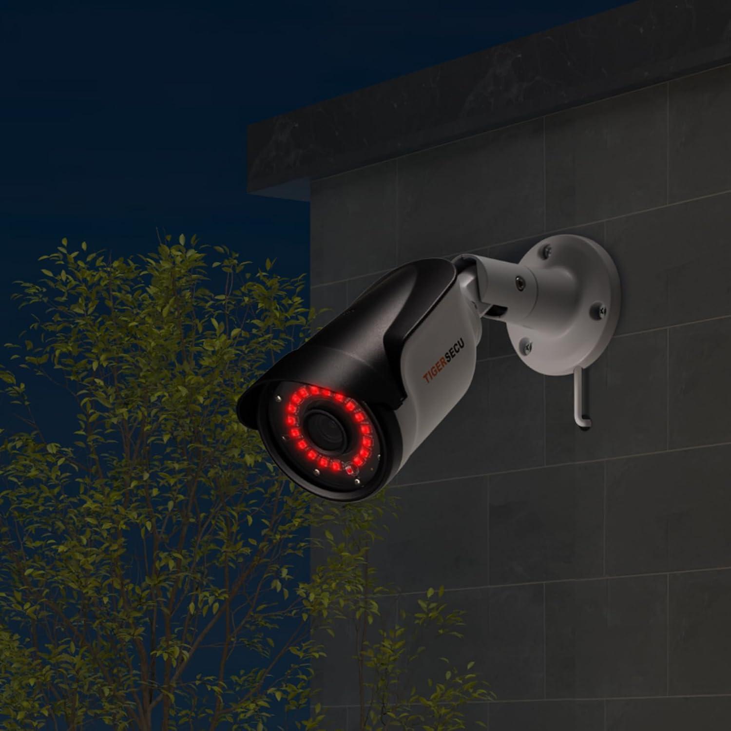 Cámara de Seguridad Tipo Bala TIGERSECU 1080P IP66 para DVR