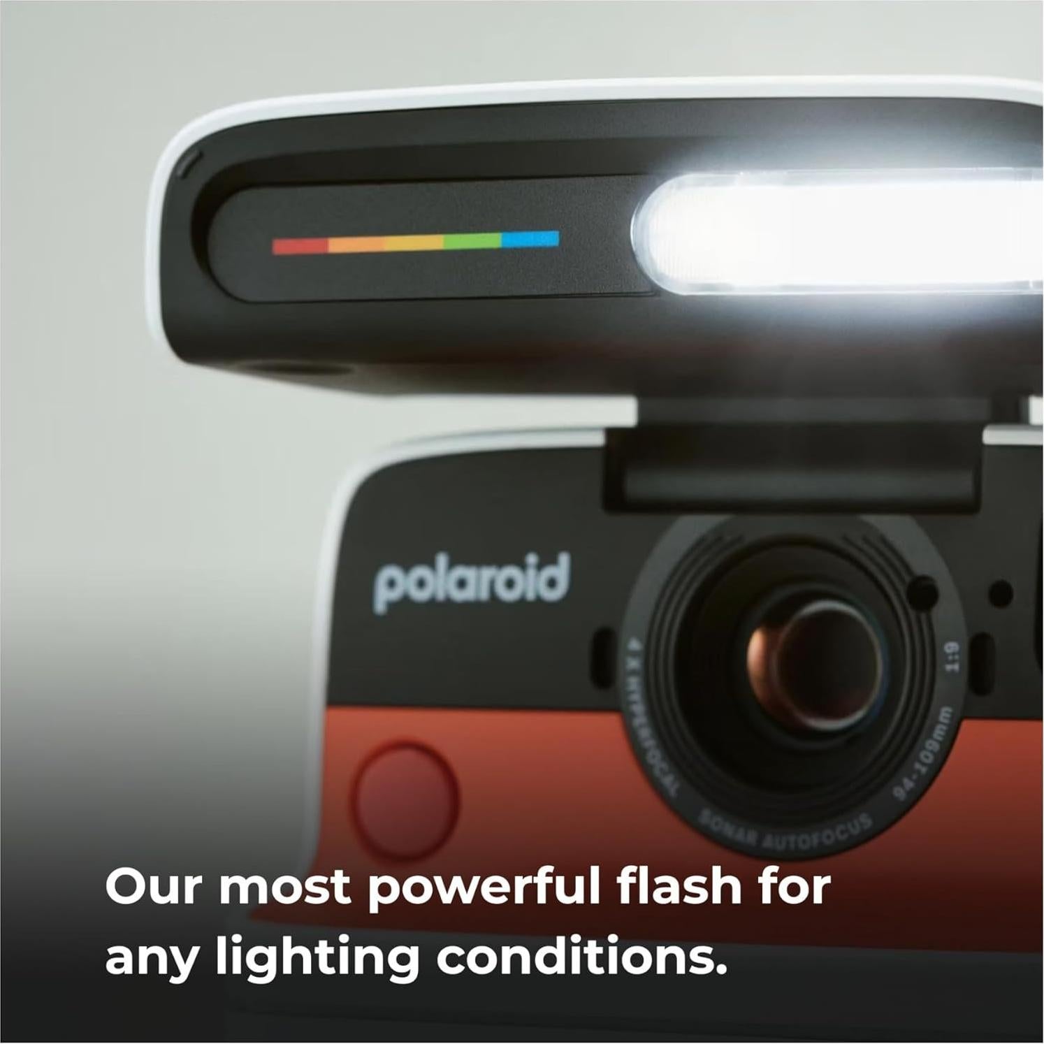 Cámara Instantánea Polaroid Flip Retro con Autofoco y Película