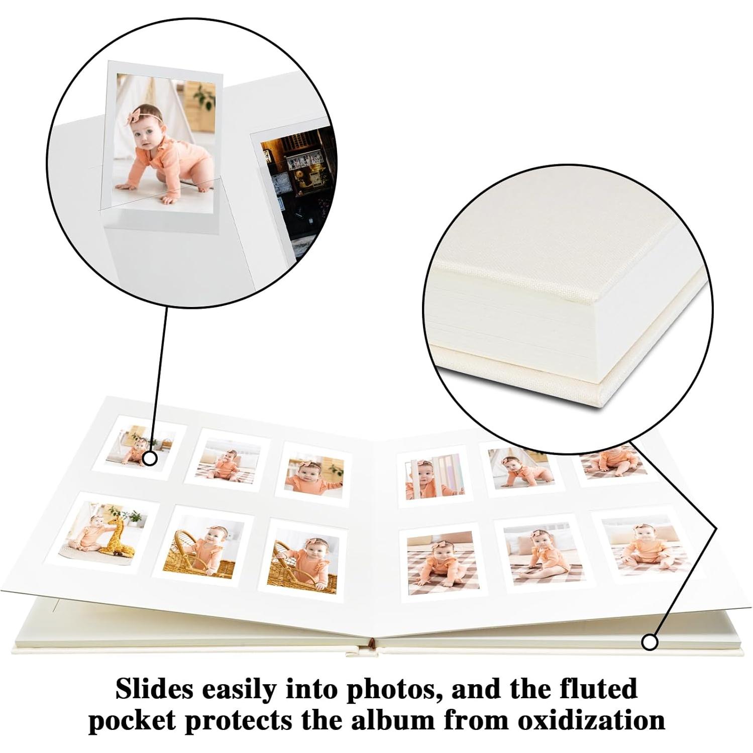 Álbum de Fotos Retro Vienrose 120 Páginas Beige