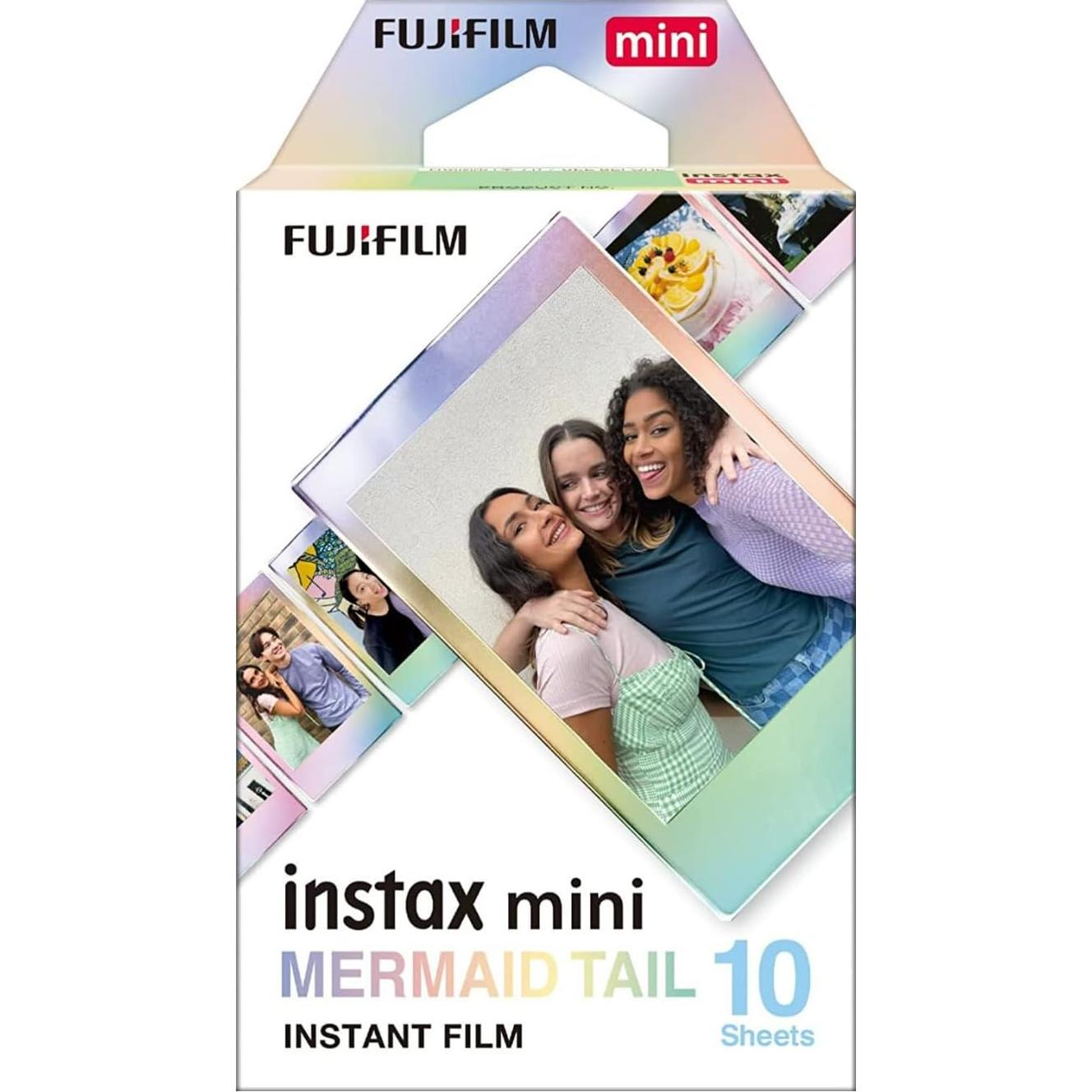 Película Instantánea Fujifilm Instax Mini Cola de Sirena - 30 Exposiciones