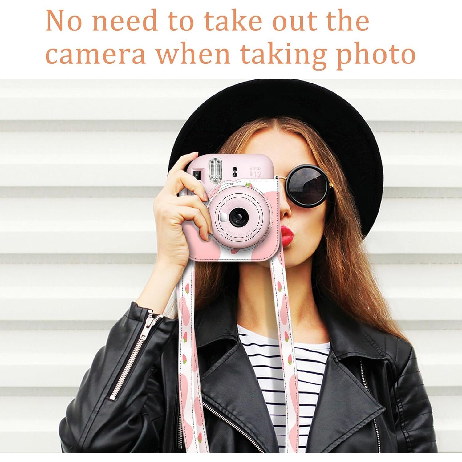 Funda Protectora Fintie para Fujifilm Instax Mini 12 - Cuero Vegano