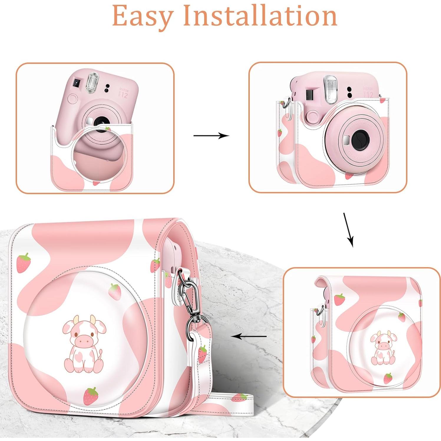 Funda Protectora Fintie para Fujifilm Instax Mini 12 - Cuero Vegano