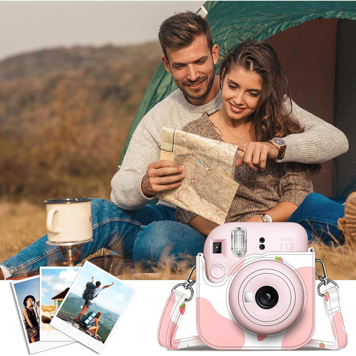 Funda Protectora Fintie para Fujifilm Instax Mini 12 - Cuero Vegano