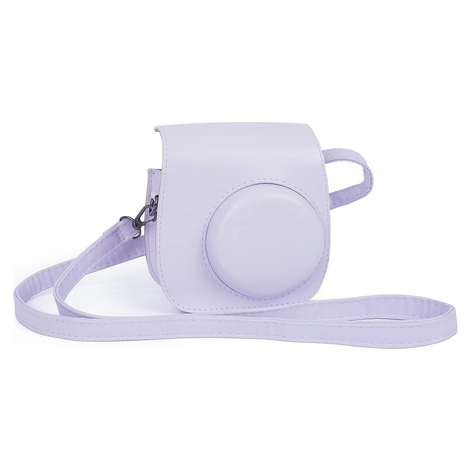 Funda Protectora para Cámara Fujifilm Instax Mini 12/11 - PU Lila