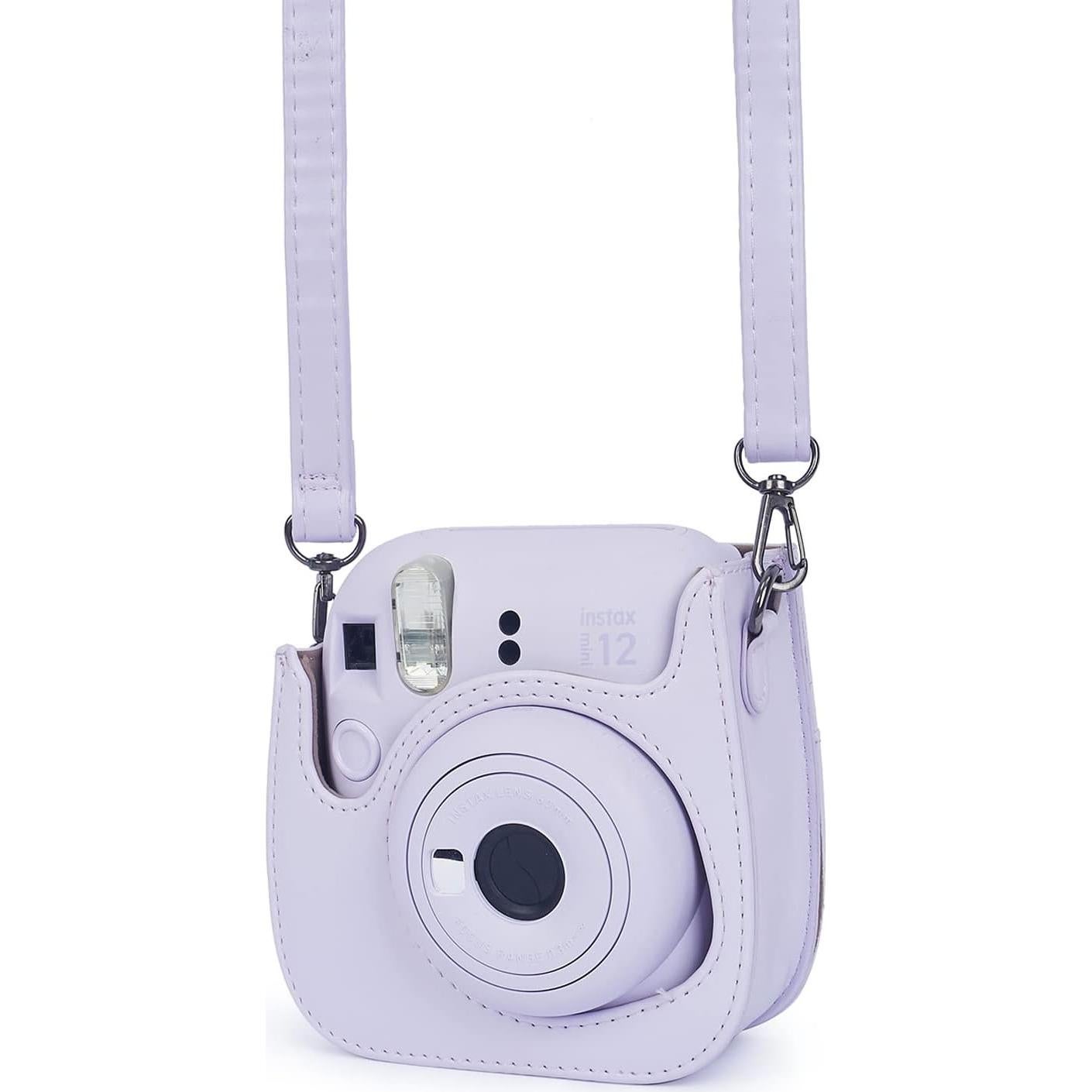 Funda Protectora para Cámara Fujifilm Instax Mini 12/11 - PU Lila